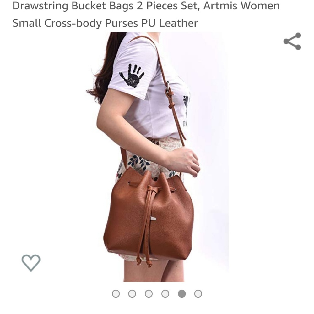 Brown bucket bag Purse